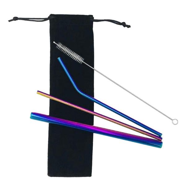 drinking straws 4pcs/set reusable stainless steel beverage straw set metal milk tea drinks for cold
drinking straws 4pcs/set reusable stainless steel beverage straw set metal milk tea drinks for cold
