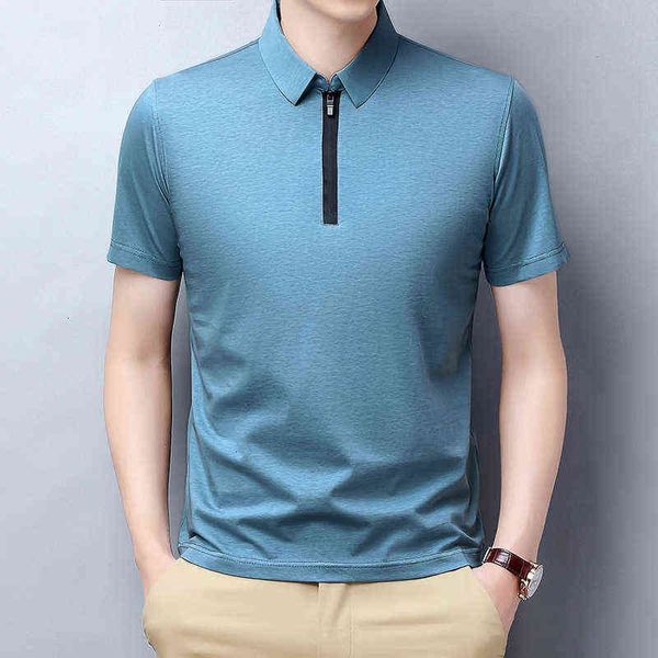 2021 summer youth fashion slim lapel thin t-shirt men's casual daily bottoming shirt, White;black
2021 summer youth fashion slim lapel thin t-shirt men's casual daily bottoming shirt, White;black
