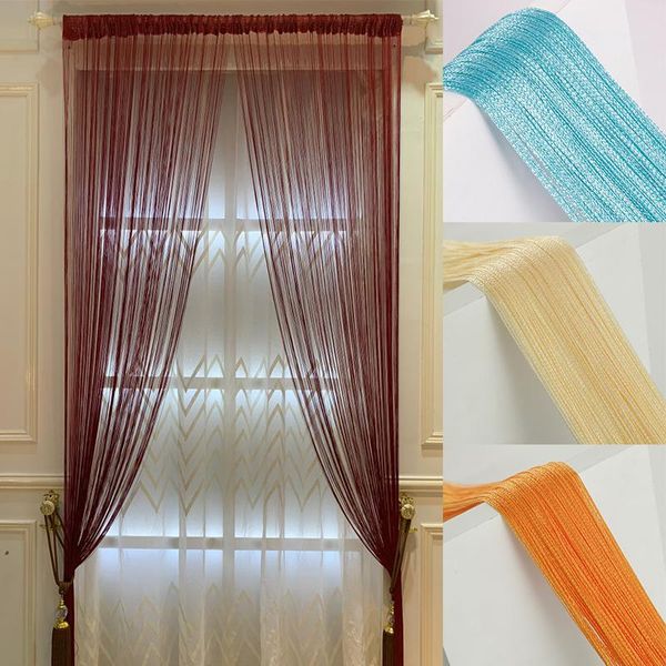 curtain & drapes solid thread for bedroom line curtains living room kitchen tulle voile window door divider drape home decor
curtain & drapes solid thread for bedroom line curtains living room kitchen tulle voile window door divider drape home decor