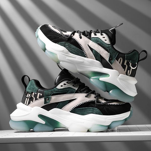men sneakers man breathable leather stitching men running shoes platform chunky sport shoes outdoors walking shoes
men sneakers man breathable leather stitching men running shoes platform chunky sport shoes outdoors walking shoes
