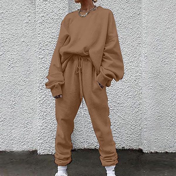 women's two piece pants set casual fleece tracksuit women winter 2021 sets oversized hooded long sleeve hoodie sport lady suit, White
women's two piece pants set casual fleece tracksuit women winter 2021 sets oversized hooded long sleeve hoodie sport lady suit, White