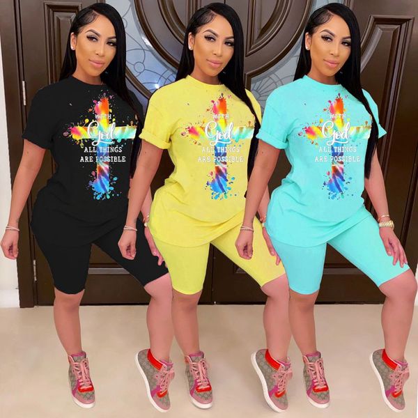 2021 color cross printing two piece set t-shirt crop shorts matching sets sportswear lounge wear tracksuit women y2k clothes, White
2021 color cross printing two piece set t-shirt crop shorts matching sets sportswear lounge wear tracksuit women y2k clothes, White