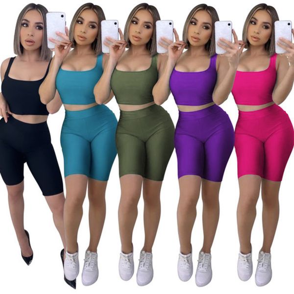 2021 women fashion leisure yoga two piece sets sports suit sleeveless vest shorts fitness yoga pants summer gym set outfits ly3206, Gray
2021 women fashion leisure yoga two piece sets sports suit sleeveless vest shorts fitness yoga pants summer gym set outfits ly3206, Gray