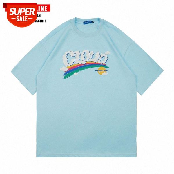 streetwear men national tide brand fun printing ins trend bf wind short-sleeved t-shirt and women couple oversize half-sleeved #3e19, White;black
streetwear men national tide brand fun printing ins trend bf wind short-sleeved t-shirt and women couple oversize half-sleeved #3e19, White;black