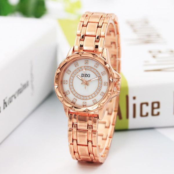 wristwatches simple fashion stainless steel analog quartz wrist watch diamond female dress women clock relogio feminino, Slivery;brown
wristwatches simple fashion stainless steel analog quartz wrist watch diamond female dress women clock relogio feminino, Slivery;brown