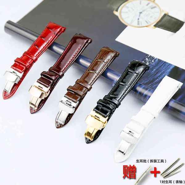 watch accessories for tissot womens 1853 strap leather cool map t035 library figure 18mm watch belt, Black;brown
watch accessories for tissot womens 1853 strap leather cool map t035 library figure 18mm watch belt, Black;brown