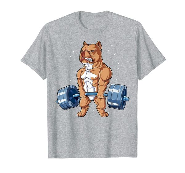 pit bull weightlifting funny deadlift men fitness gym gifts t-shirt, White;black
pit bull weightlifting funny deadlift men fitness gym gifts t-shirt, White;black