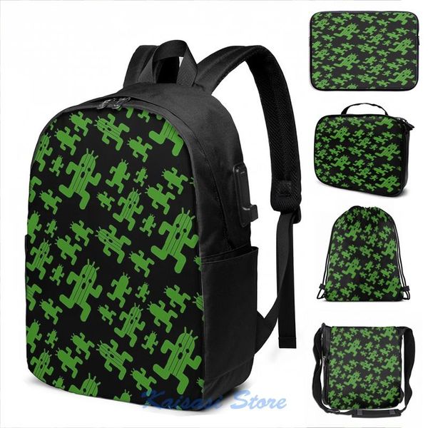 backpack funny graphic print cactuar usb charge men school bags women cosmetic bag travel laptop
backpack funny graphic print cactuar usb charge men school bags women cosmetic bag travel laptop