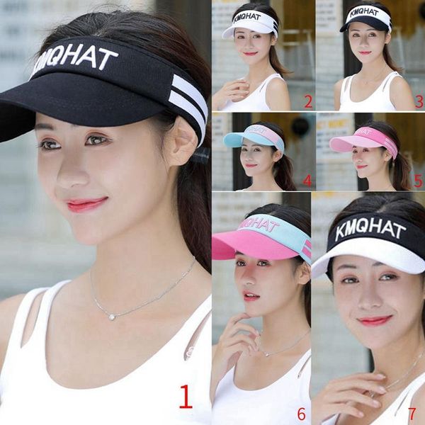 wide brim hats summer sports sun cap big women adjustable cotton visor uv protection empty tennis golf running sunscreen hat, Blue;gray
wide brim hats summer sports sun cap big women adjustable cotton visor uv protection empty tennis golf running sunscreen hat, Blue;gray