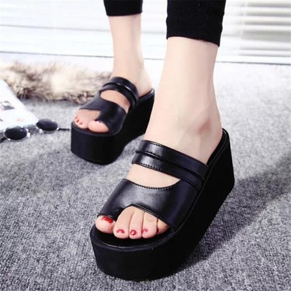 slippers 2021 summer set of toe sandals female sponge cake with thick bottom wedge platform waterproof high-heeled, Black
slippers 2021 summer set of toe sandals female sponge cake with thick bottom wedge platform waterproof high-heeled, Black
