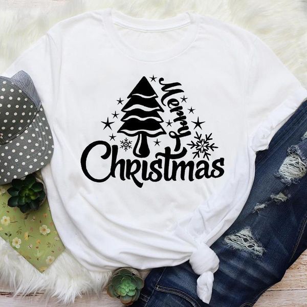 women merry christmas printing snow tree kawaii cartoon holiday print lady female graphic tees clothes t shirt t-shirt, White
women merry christmas printing snow tree kawaii cartoon holiday print lady female graphic tees clothes t shirt t-shirt, White