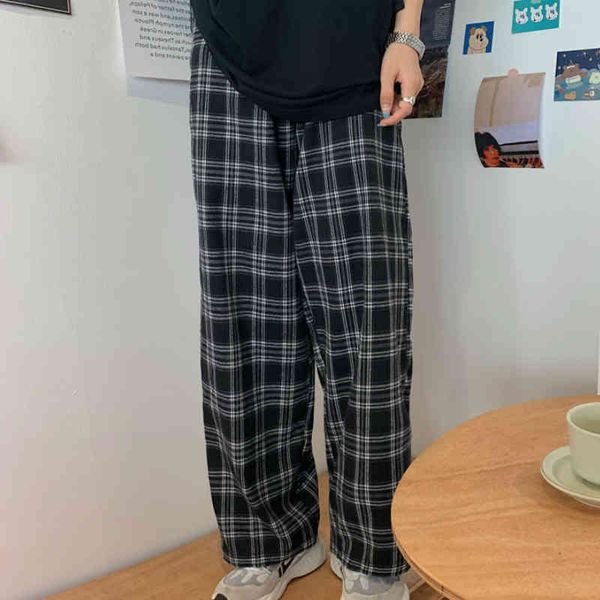 jommoderna women's plaid pants, casual black pants big legs loose retro teenagers harajuku plus size urban hip-hop, Black;white
jommoderna women's plaid pants, casual black pants big legs loose retro teenagers harajuku plus size urban hip-hop, Black;white