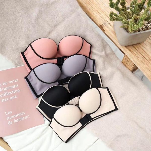 yoga outfit women strapless underwear bra bandeau push up front and behind buckle lingerie seamless bralette intimates wireless
yoga outfit women strapless underwear bra bandeau push up front and behind buckle lingerie seamless bralette intimates wireless