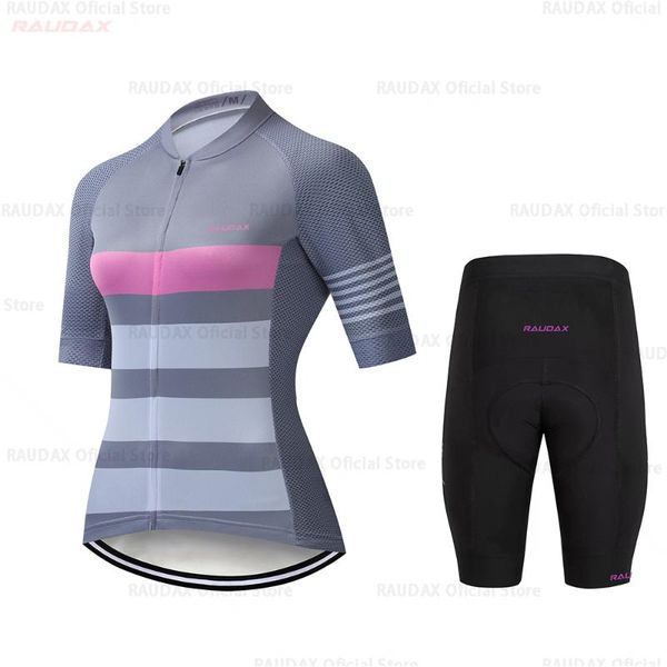 racing sets 2021 ropa ciclismo mujer women summer short sleeve cycling clothing bike sports clothes jersey, Black;blue 
racing sets 2021 ropa ciclismo mujer women summer short sleeve cycling clothing bike sports clothes jersey, Black;blue