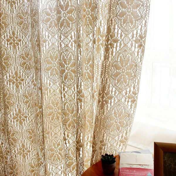 american retro cotton thread crochet hollow tulle curtain crochet flower sheer curtain for living room bedroom window decor#4
american retro cotton thread crochet hollow tulle curtain crochet flower sheer curtain for living room bedroom window decor#4