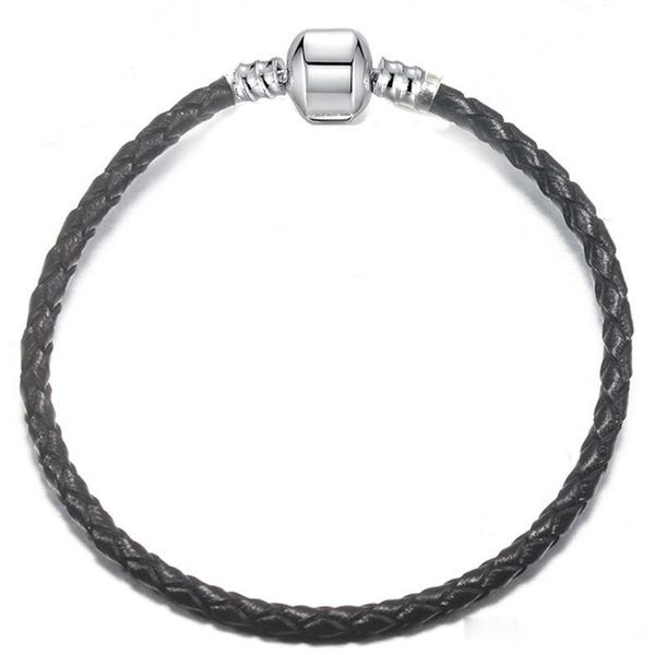1pcs drop shipping leather bracelet black red chain fit for pandora bangle bracelet women children gift b017, Golden;silver
1pcs drop shipping leather bracelet black red chain fit for pandora bangle bracelet women children gift b017, Golden;silver
