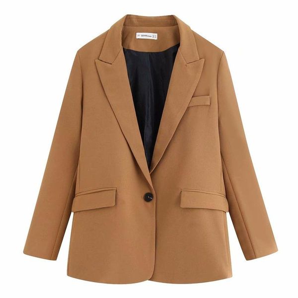 women's jackets woah 2021 the european and american fashion pocket suit jacket bb78-9499, Black;brown
women's jackets woah 2021 the european and american fashion pocket suit jacket bb78-9499, Black;brown