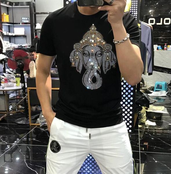 stylish men t-shirt rhinestone print hip hop pullover full cotton casual short sleeve clothing crew neck tees size m-5xl- black/white/red, White;black
stylish men t-shirt rhinestone print hip hop pullover full cotton casual short sleeve clothing crew neck tees size m-5xl- black/white/red, White;black