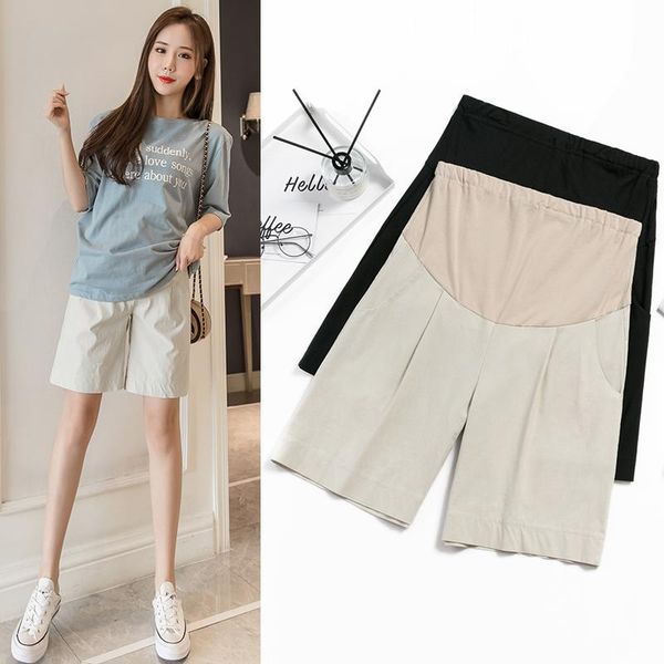 maternity bottoms summer short pants 1/2 length thin cotton linen fashion loose shorts clothes for pregnant women casual belly pregnancy, White
maternity bottoms summer short pants 1/2 length thin cotton linen fashion loose shorts clothes for pregnant women casual belly pregnancy, White