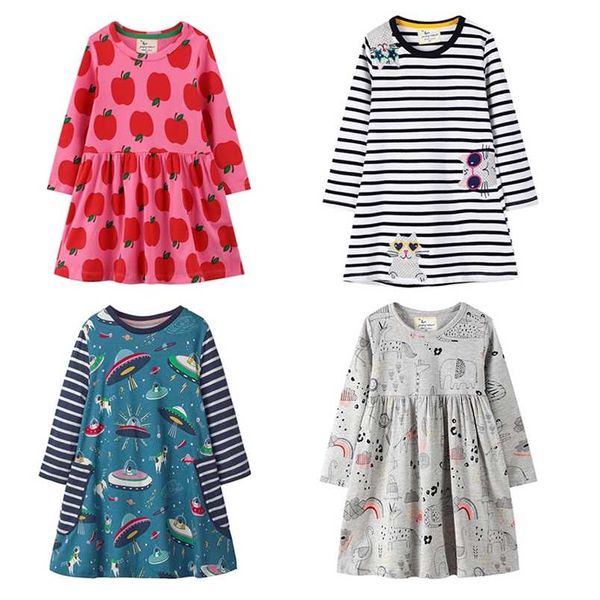 jumping meters autumn princess bunny applique cotton stars print fashion birthday girls dresses 211224, Red;yellow
jumping meters autumn princess bunny applique cotton stars print fashion birthday girls dresses 211224, Red;yellow