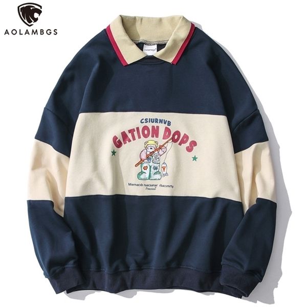 aolamegs striped patchwork hoodies autumn sweatshirts men cute print casual hooded pullover couples false two harajuku colthing 211014, Black
aolamegs striped patchwork hoodies autumn sweatshirts men cute print casual hooded pullover couples false two harajuku colthing 211014, Black