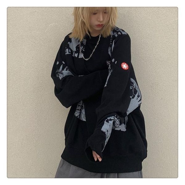 sweatshirt streetwear 2021 new fashion ghost hand print 90s long sleeve pullover graphic round neck goth clothes, Black
sweatshirt streetwear 2021 new fashion ghost hand print 90s long sleeve pullover graphic round neck goth clothes, Black