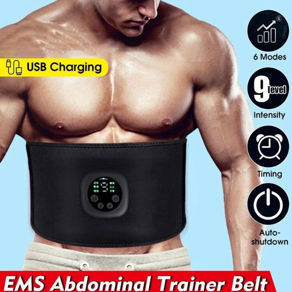 waist support slimming belt ems abdomen massager usb charging trainer abs toning training stimulator abdominal muscle device, Black;gray
waist support slimming belt ems abdomen massager usb charging trainer abs toning training stimulator abdominal muscle device, Black;gray