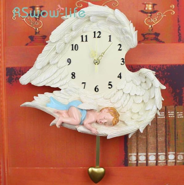 wall clocks pastoral art angel clock living room bedroom hanging table decoration mute pendulum resin modern design
wall clocks pastoral art angel clock living room bedroom hanging table decoration mute pendulum resin modern design