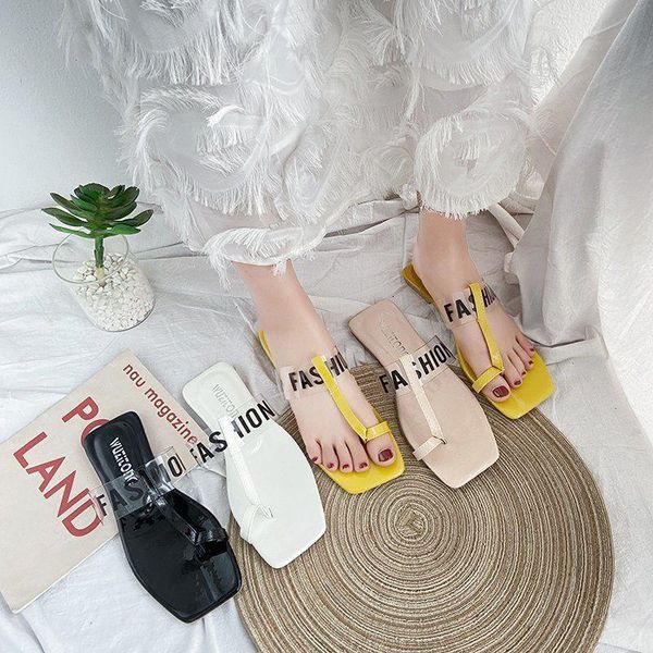 sandals wearing toe and slippers for women in summer 2021 the women's are versatile, flat non-slip beach shoes., Black
sandals wearing toe and slippers for women in summer 2021 the women's are versatile, flat non-slip beach shoes., Black