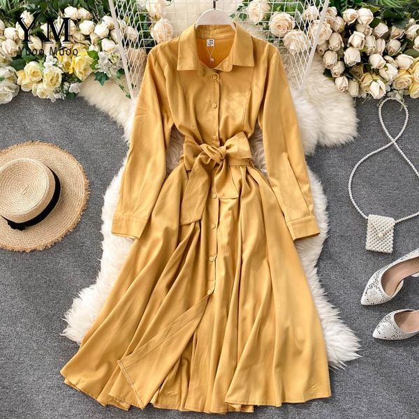 casual dresses yuoomuoo autumn solid streetwear long dress women elegant turn-down collar sleeve fashion shirt ladies, Black;gray
casual dresses yuoomuoo autumn solid streetwear long dress women elegant turn-down collar sleeve fashion shirt ladies, Black;gray