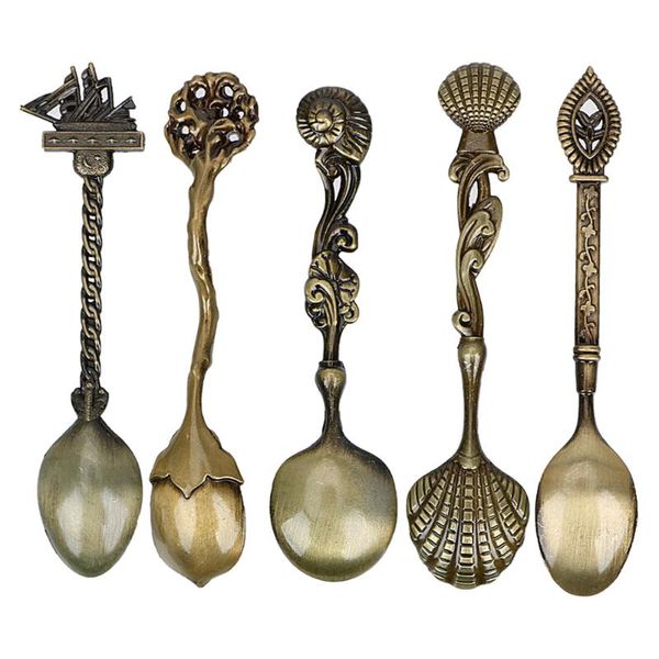 spoons carved for party ice cream dessert spoon 5pcs/set stainless steel sets small tea coffee vintage royal style
spoons carved for party ice cream dessert spoon 5pcs/set stainless steel sets small tea coffee vintage royal style