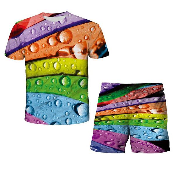 clothing sets 2021 3d t-shirt boys and girls color harajuku style children's casual multicolor clothes + shorts set, White
clothing sets 2021 3d t-shirt boys and girls color harajuku style children's casual multicolor clothes + shorts set, White