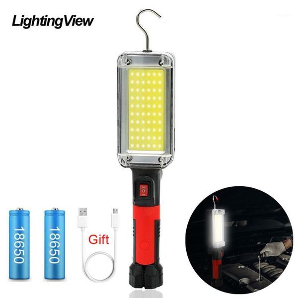 portable lanterns led cob work light torch floodlight with hook clip usb charge power by 18650 magnetic lantern for car repair1
portable lanterns led cob work light torch floodlight with hook clip usb charge power by 18650 magnetic lantern for car repair1
