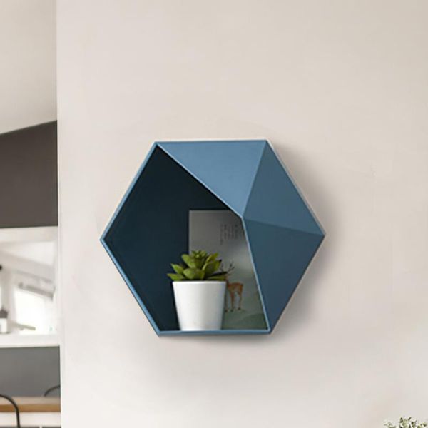bathroom storage & organization 35# living room wall-mounted geometric punch-wall decoration shelf hexagon rack
bathroom storage & organization 35# living room wall-mounted geometric punch-wall decoration shelf hexagon rack
