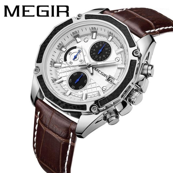 band military mens watches brand sports watch man luminous waterproof leather quartz men clock relogio masculino wristwatches, Slivery;brown
band military mens watches brand sports watch man luminous waterproof leather quartz men clock relogio masculino wristwatches, Slivery;brown