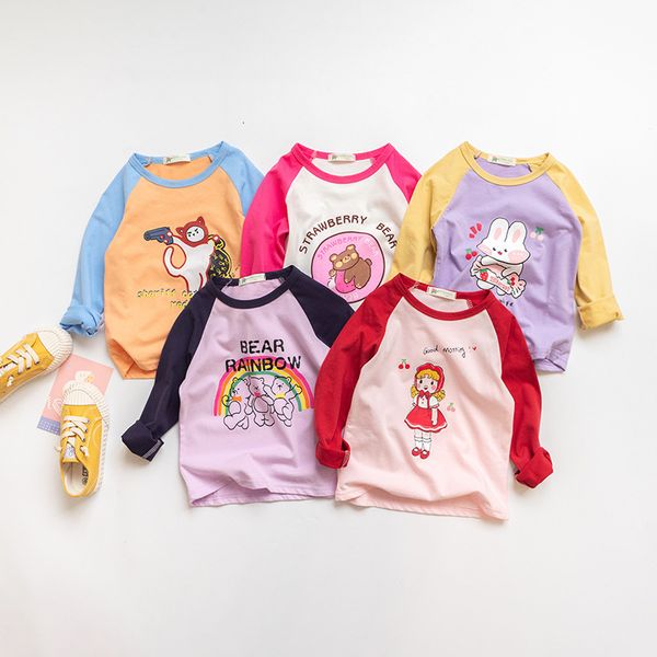 girls' elephant plus 2021 raglan spring chun cotton bottomed shirt long sleeve printed t-shirt 1782, Black;white
girls' elephant plus 2021 raglan spring chun cotton bottomed shirt long sleeve printed t-shirt 1782, Black;white