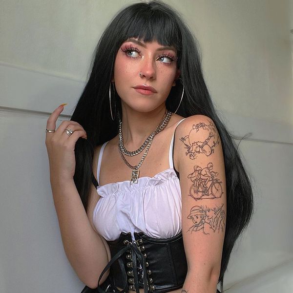 goth aesthetic lace up black crop dark academia fashion pu leather womens tank punk style gothic clothes, White
goth aesthetic lace up black crop dark academia fashion pu leather womens tank punk style gothic clothes, White