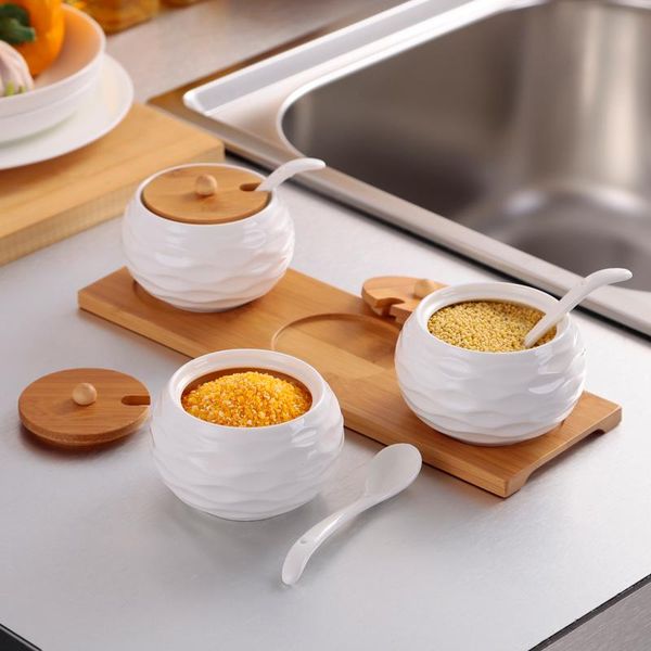 storage bottles & jars kitchen spice jar three-piece set bottle salt sugar bowl tank
storage bottles & jars kitchen spice jar three-piece set bottle salt sugar bowl tank