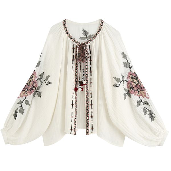 2021 new women cardigan with beads embroidered shirt blouse round neck long sleeve blouses hippie chic tassel blusas 4b9r, Black;gray
2021 new women cardigan with beads embroidered shirt blouse round neck long sleeve blouses hippie chic tassel blusas 4b9r, Black;gray