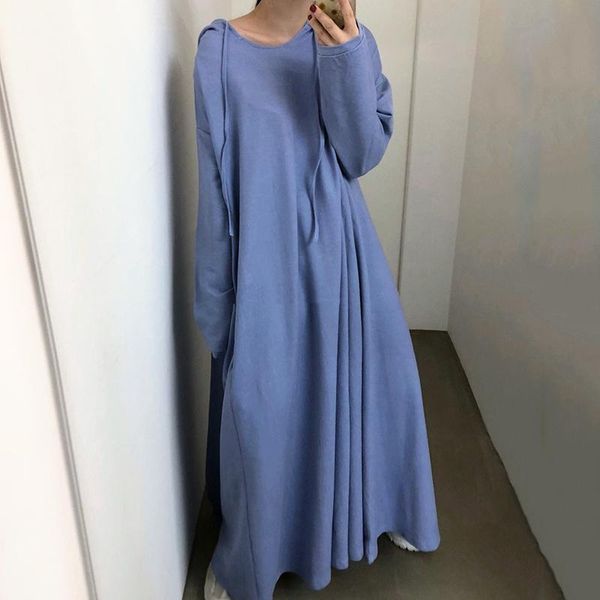 casual dresses kuclut 2021 fashion winter women vintage loose solid color high waist slim was thin long swing sweater hooded dress, Black;gray
casual dresses kuclut 2021 fashion winter women vintage loose solid color high waist slim was thin long swing sweater hooded dress, Black;gray