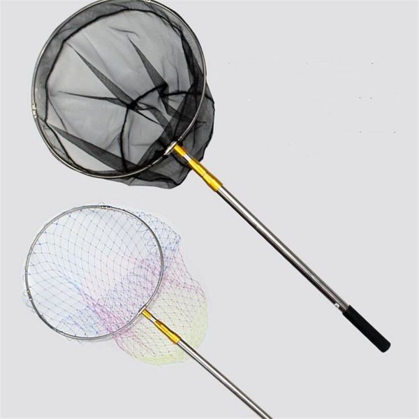 outdoor fishing landing net gear thickened stainless steel fishing net head retractable positioning folding
outdoor fishing landing net gear thickened stainless steel fishing net head retractable positioning folding