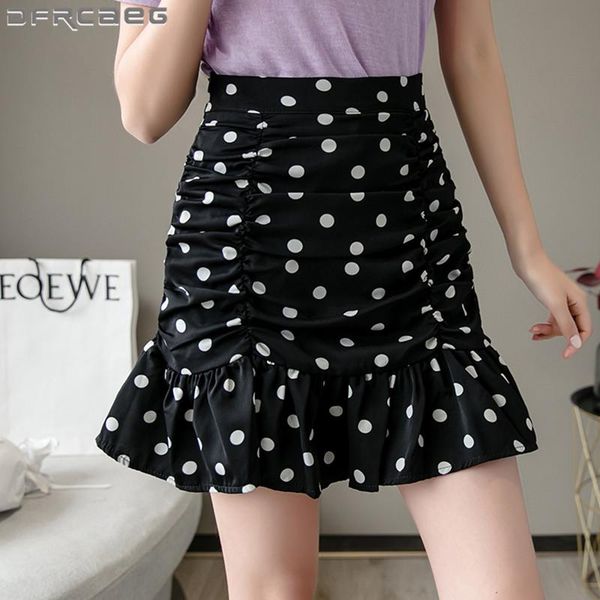 skirts high waist polka dot print ruffles summer for women 2021 casual slim crease short skirt female saia faldas, Black
skirts high waist polka dot print ruffles summer for women 2021 casual slim crease short skirt female saia faldas, Black