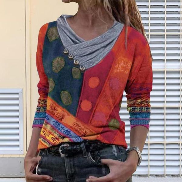 women's blouses & shirts vintage geometric blouse spring autumn long sleeve women pullover casual hooded loose vetement femme elegante, White
women's blouses & shirts vintage geometric blouse spring autumn long sleeve women pullover casual hooded loose vetement femme elegante, White