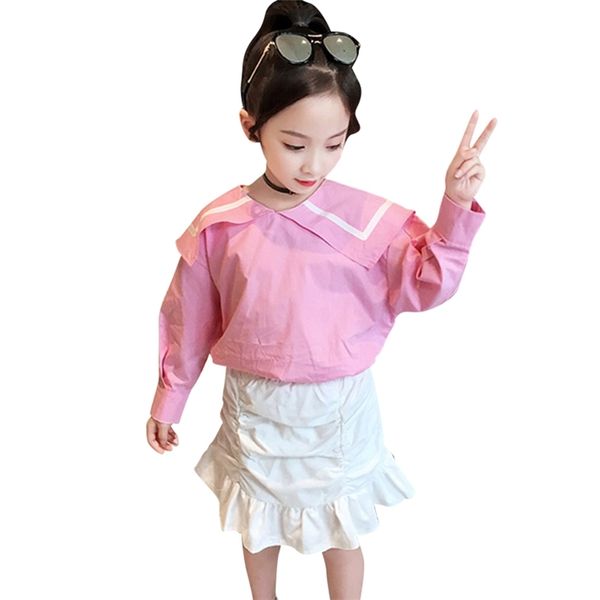 clothes for girls blouse + skirt costume spring autumn costumes casual style children's clothing 210527, White
clothes for girls blouse + skirt costume spring autumn costumes casual style children's clothing 210527, White