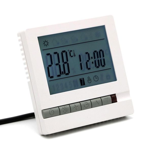 smart home control floor heating room thermostat wifi temperature controller 220v 25a lcd programmable
smart home control floor heating room thermostat wifi temperature controller 220v 25a lcd programmable