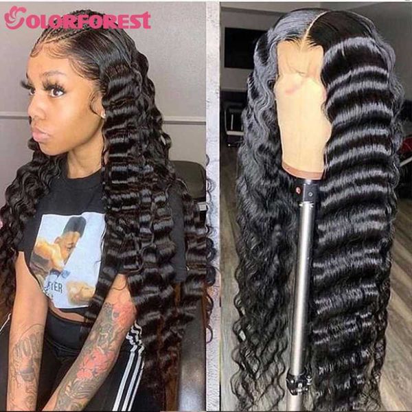 lace wigs 32 34 inch deep wave closure human hair pre plucked 13x6x1 t part wig transparent brazilian remy, Black;brown
lace wigs 32 34 inch deep wave closure human hair pre plucked 13x6x1 t part wig transparent brazilian remy, Black;brown