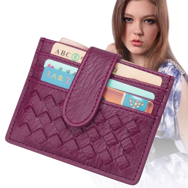 women wallet new women pu small wallet slim woven card case id credit cards holder pocket card wallet porte feuille femme, Red;black
women wallet new women pu small wallet slim woven card case id credit cards holder pocket card wallet porte feuille femme, Red;black
