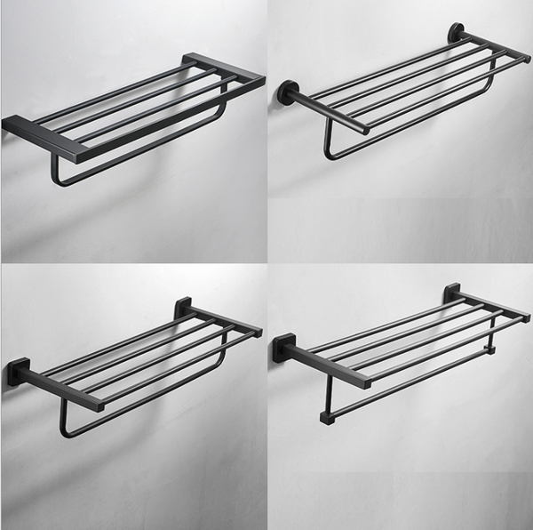 4 style 304 stainless steel material bathroom towel rack black towel shelf holder bar hanger wall-mount
4 style 304 stainless steel material bathroom towel rack black towel shelf holder bar hanger wall-mount