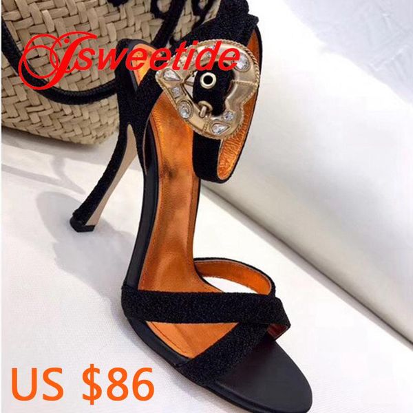 dress shoes spring fashion brand round head lady high heels sequin motorcycle sandals designer woman party wedding, Black
dress shoes spring fashion brand round head lady high heels sequin motorcycle sandals designer woman party wedding, Black