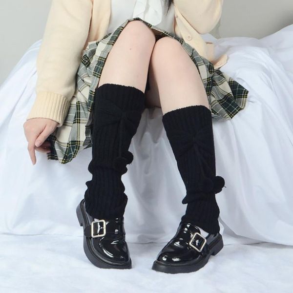 socks & hosiery small fresh ladies korean version japanese students ball and bowknot pure color knitted in the tube to keep warm, Black;white
socks & hosiery small fresh ladies korean version japanese students ball and bowknot pure color knitted in the tube to keep warm, Black;white